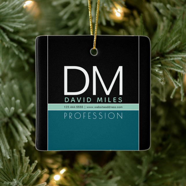 Modern affärsmall | Anpassadet Färg Julgransprydnad Keramik (Träd)