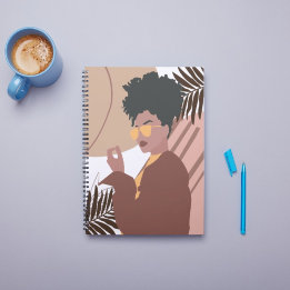 Modern African American Woman Boho Art