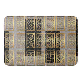 Modern afrikansk amerikansk abstrakt design badrumsmatta