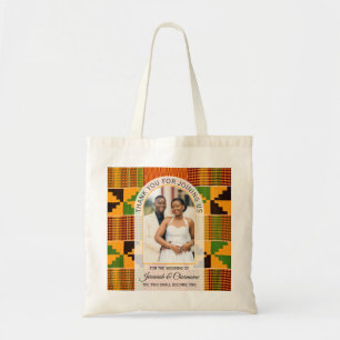 Modern afrikansk ghanansk Kente BRÖLLUPSgåva Tygkasse