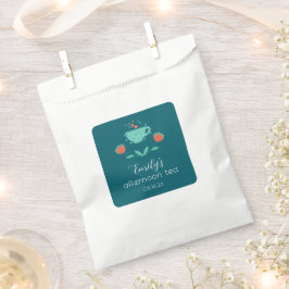 Modern–Afternoon Tea Party Favor Bag