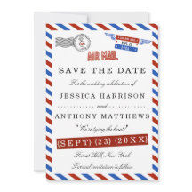 Modern Airmail Bröllop-samling