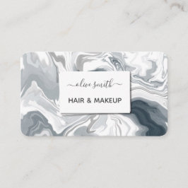 Modern akryl av flytande konst visitkort