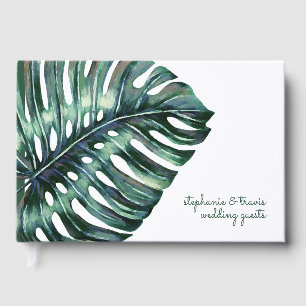 Modern aktuell monstera Löv Gästböcker