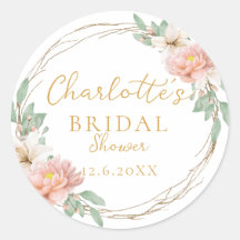 Modern akvarell Boho krans bröllop