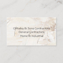 Modern allmän konstruktör, strukturerad bakgrund visitkort