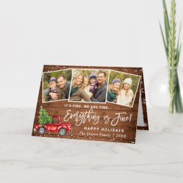 Modern allt är Bra jul 3 Photo Helgkort