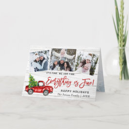 Modern allt är Bra jul 3 Photo Helgkort