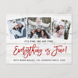 Modern allt är Bra jul 3 Photo Vykort