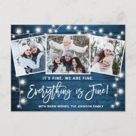 Modern allt är Bra jul 3 Photo Vykort