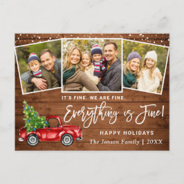 Modern allt är Bra jul 3 Photo Vykort