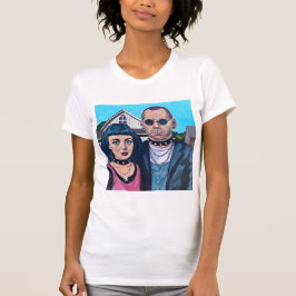 Modern American Gothic Art - Grand Woods Inspired T Shirt