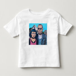 Modern amerikansk gotisk konst - Grant Woods inspi T Shirt