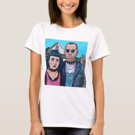 Modern amerikansk gotisk konst - inspirerad av Gra T Shirt