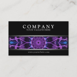 Modern Amethyst lust Visitkort