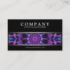 Modern Amethyst lust Visitkort