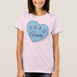 Modern Amore XOXO Alla hjärtans dag mode skjorta T Shirt