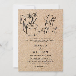 Modern ändring av uppskjutet datum - händelse avbr inbjudningar