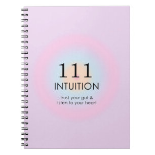 Modern Angel Numres Numerology 111-institutionen Anteckningsbok