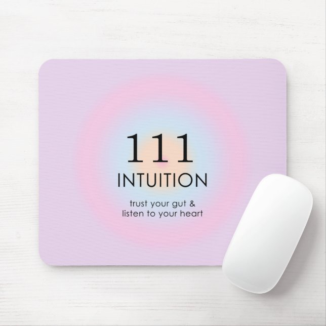 Modern Angel Numres Numerology 111-institutionen Musmatta (Med mus)