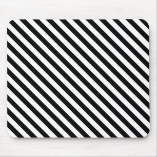 Modern Angled Black and White Rand Musmatta