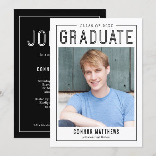 Modern annonsering i Grad Studenten Inbjudningar