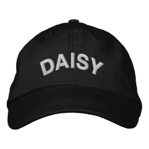 Modern Anpassad DAISY Text Broderad Keps