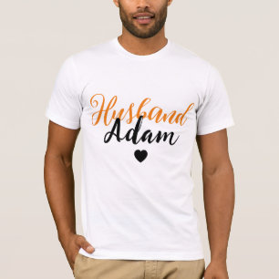 Modern Anpassad Makesnamn - Speciellt Personliggjo T Shirt