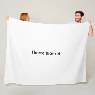 Modern Anpassad med Ditt Foto eller Text Fleecefilt