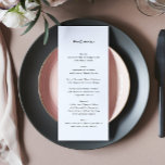Modern, anpassad namnsvartvitt, händelse för svart meny<br><div class="desc">Vi presenterar Bröllop Menu & Suite (enkla moderna och anpassade namn), perfektens val för par att söka elegant och personlig vid sitt bröllop-kontor. Den här krävande sviten är designad för att spegla ditt unika stil och fira bröllopsdagens glada tillfälle. Bröllop-sviten har en klassisk vit och svart färg-palett och alternativ som...</div>