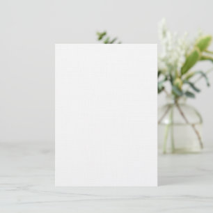 Modern Anpassad vit enkel Design Lägg till Foto /T Inbjudningar