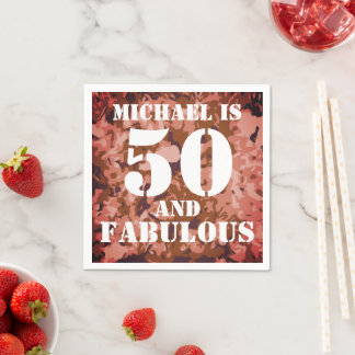 Modern Anpassade 50 och fantastisk Pappersservett