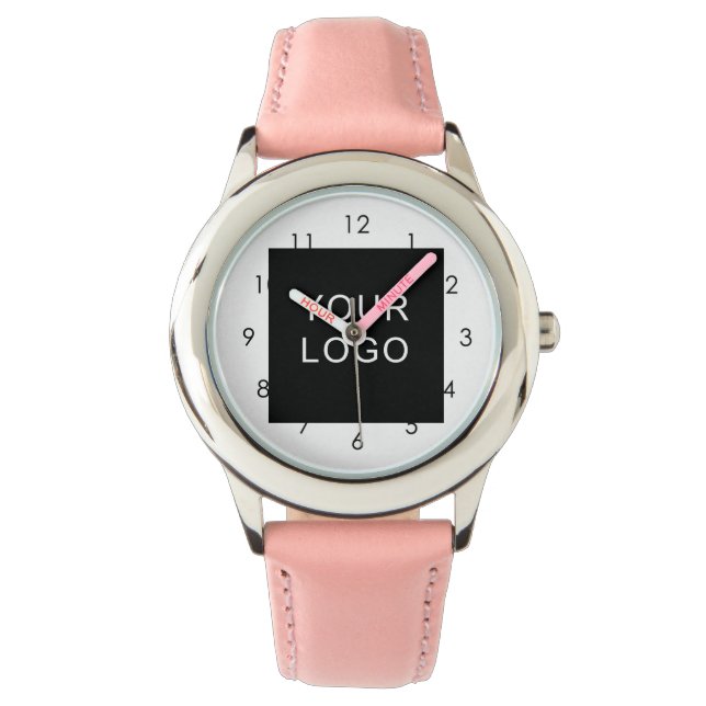 Modern Anpassade Business Company Logotyp Armbandsur (Framsida)