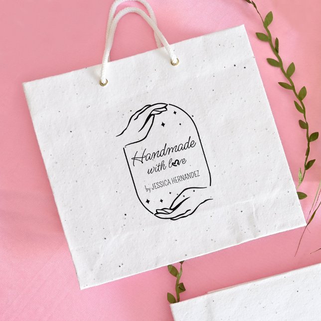 Modern Anpassningsbar av handgjorda kalligrafiklas Stämpel (Skapare uppladdad)