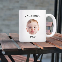 Modern Anpassningsbar Baby Kid Ansikte Child Grand Två-Tonad Mugg