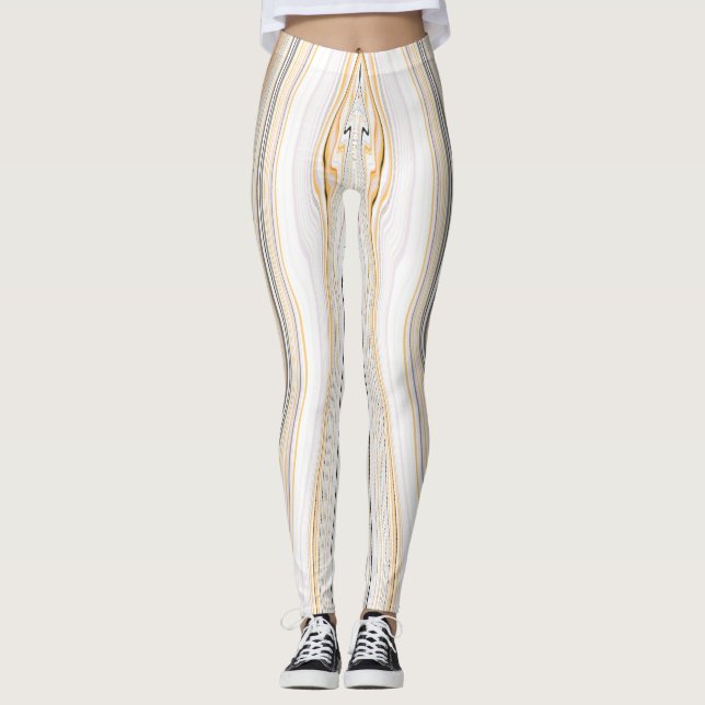 Modern Anpassningsbar Branded Glitter Sparkles Gif Leggings (Framsida)