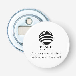 Modern Anpassningsbar Business Logotyp Company Pro Flasköppnare