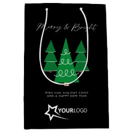 Modern Anpassningsbar Business Logotyp - svart jul