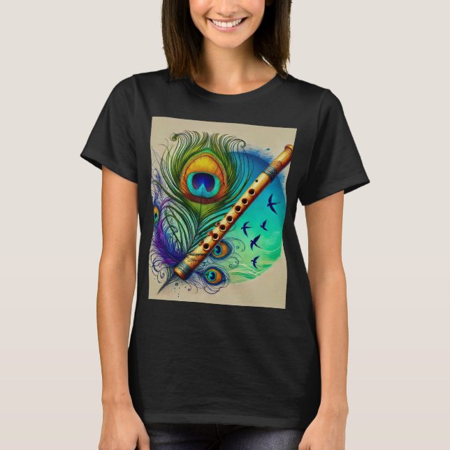 Modern Anpassningsbar Designad Basic T-Shirt (Framsida)