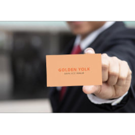Modern Anpassningsbar Egg Dealer Company Namn med  Visitkort