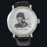 Modern Anpassningsbar Etched Photo Effect Armbandsur<br><div class="desc">Den här förenklade personligens fotoklocka, som har en etsad fotoeffekt med möjlighet att lägga till text, gör perfekten till en present vid alla tillfällen, vid begravning, vid roligtar, vid bröllop, vid födelsedag, i fars dag, vid julklappar och i valentines day. Teckensnittet stil, storlek och färg kan ändras efter anpassning genom...</div>