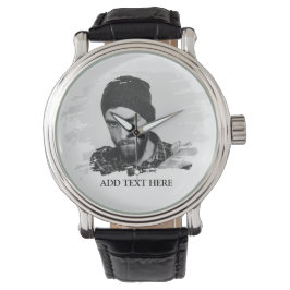 Modern Anpassningsbar Etched Photo Effect Armbandsur