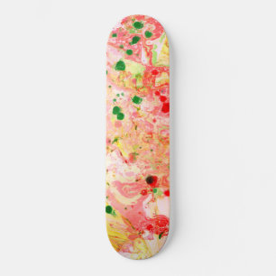 Modern Anpassningsbar för färggrafik i Abstrakt Ar Mini Skateboard Bräda 18,5 Cm