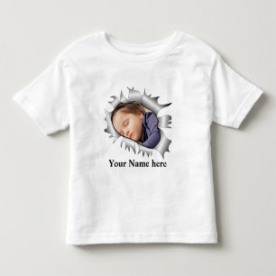 Modern Anpassningsbar-foto i hål T Shirt