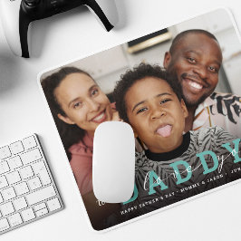 Modern Anpassningsbar fotoskript 'We Kärlek You - Musmatta