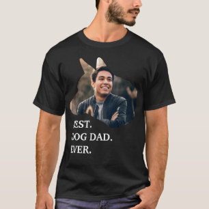 Modern anpassningsbar hund fotomall T-Shirt