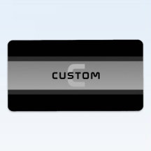 Modern anpassningsbar lagertext | Svart & Grå