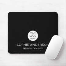 Modern Anpassningsbar Logotyp Black Professionell