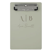 Modern Anpassningsbar Monogram Initialer Namn Dust