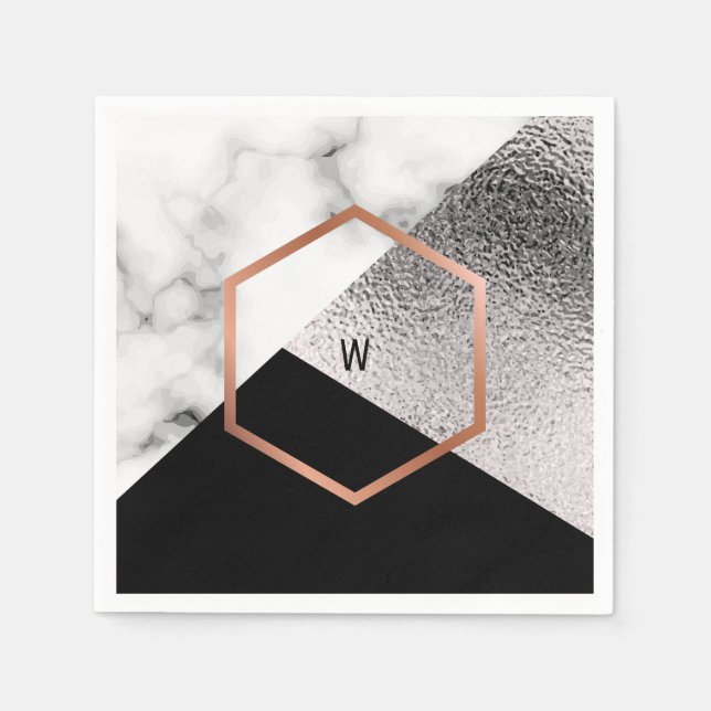 Modern Anpassningsbar Napkin Pappersservett (Framsidan)